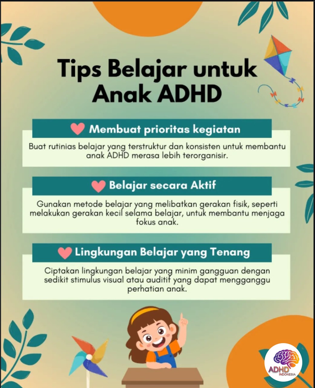 Strategi Belajar yang Cocok untuk Anak ADHD di Kabupaten Manggarai Timur